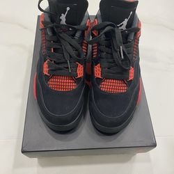 Air Jordan 4 Retro Red Thunder – Size 7.5M / 9W