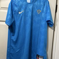 Nike x NOCTA Turks Caicos Distant Regards Blue Drake Jersey Size L