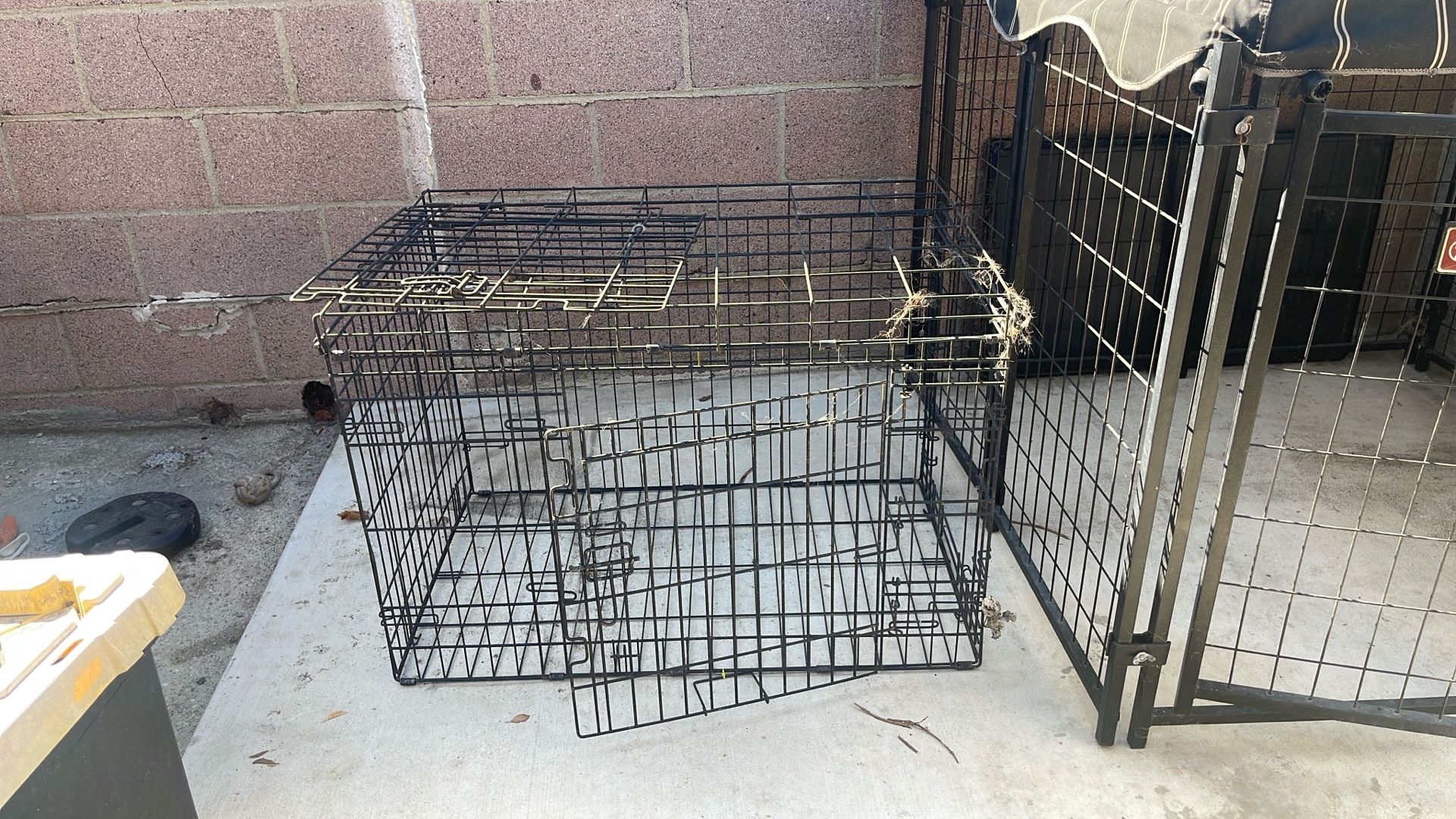 Double Door Dog Crate