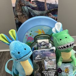 Dinosaur Easter Basket
