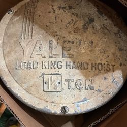 Chain Hoist, Yale