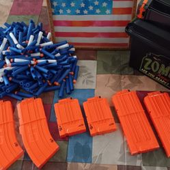 Nerf N-Strike Elite Ammunition, Buttstocks & Magazines
