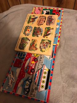 3 puzzles for early learning education great for kids