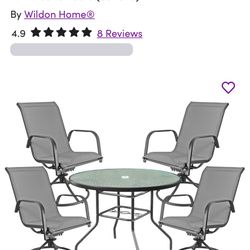 Outdoor Patio Table And Chairs 