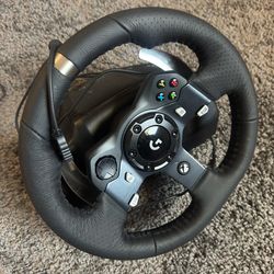 Logitech G290 Racing Wheel & Pedals – Open Box / Lightly Used