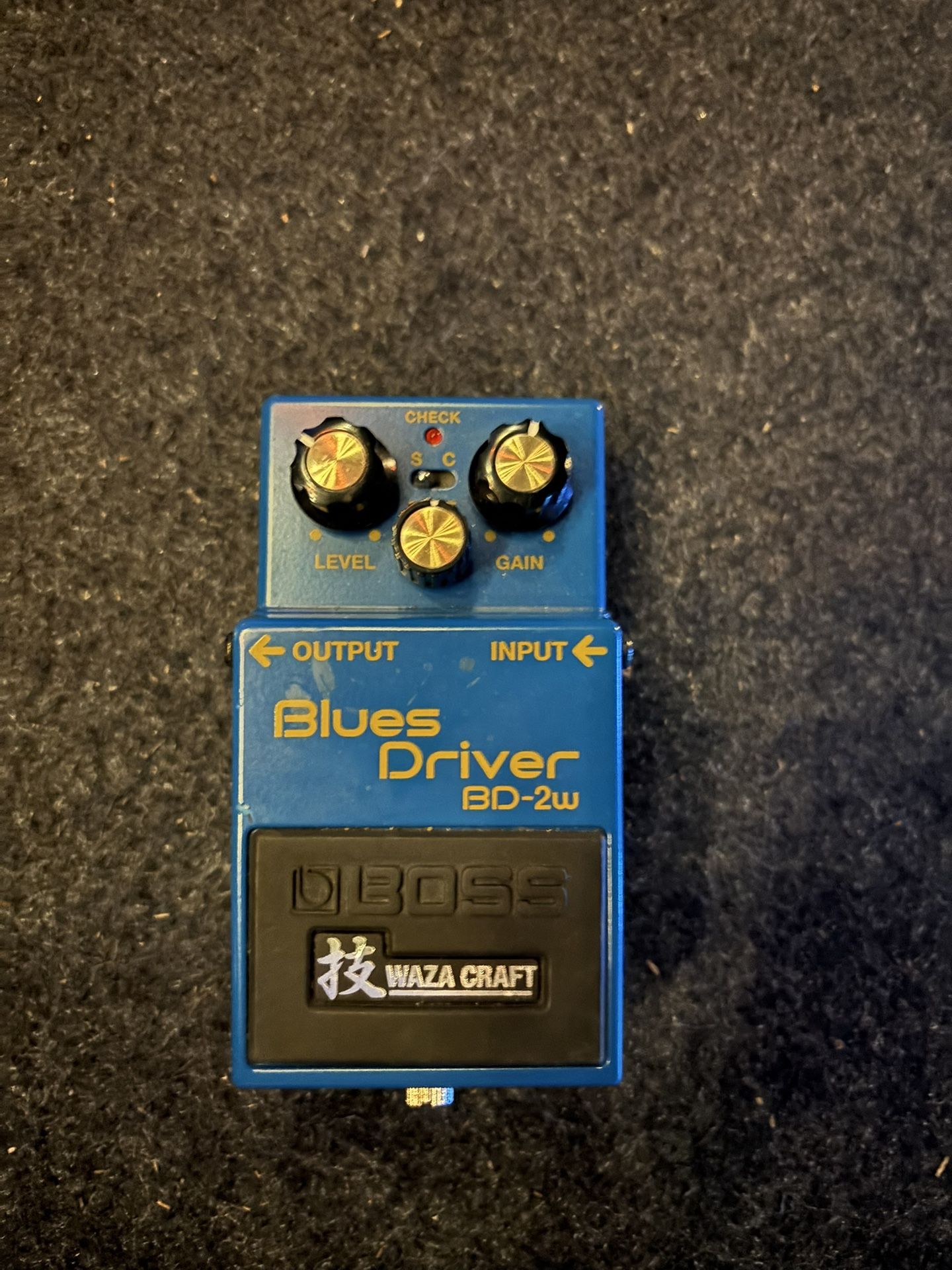 Boss Blues Driver Waza BD2w Pedal
