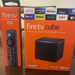 New Fire TV Cube And Fire TV Remote