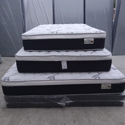 Cal King Size Mattress Pillow Top 