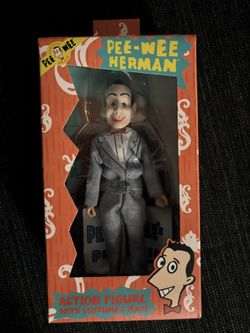 NECA Ben Cooper Pee-Wee Herman Action Figure With Costume And Mask