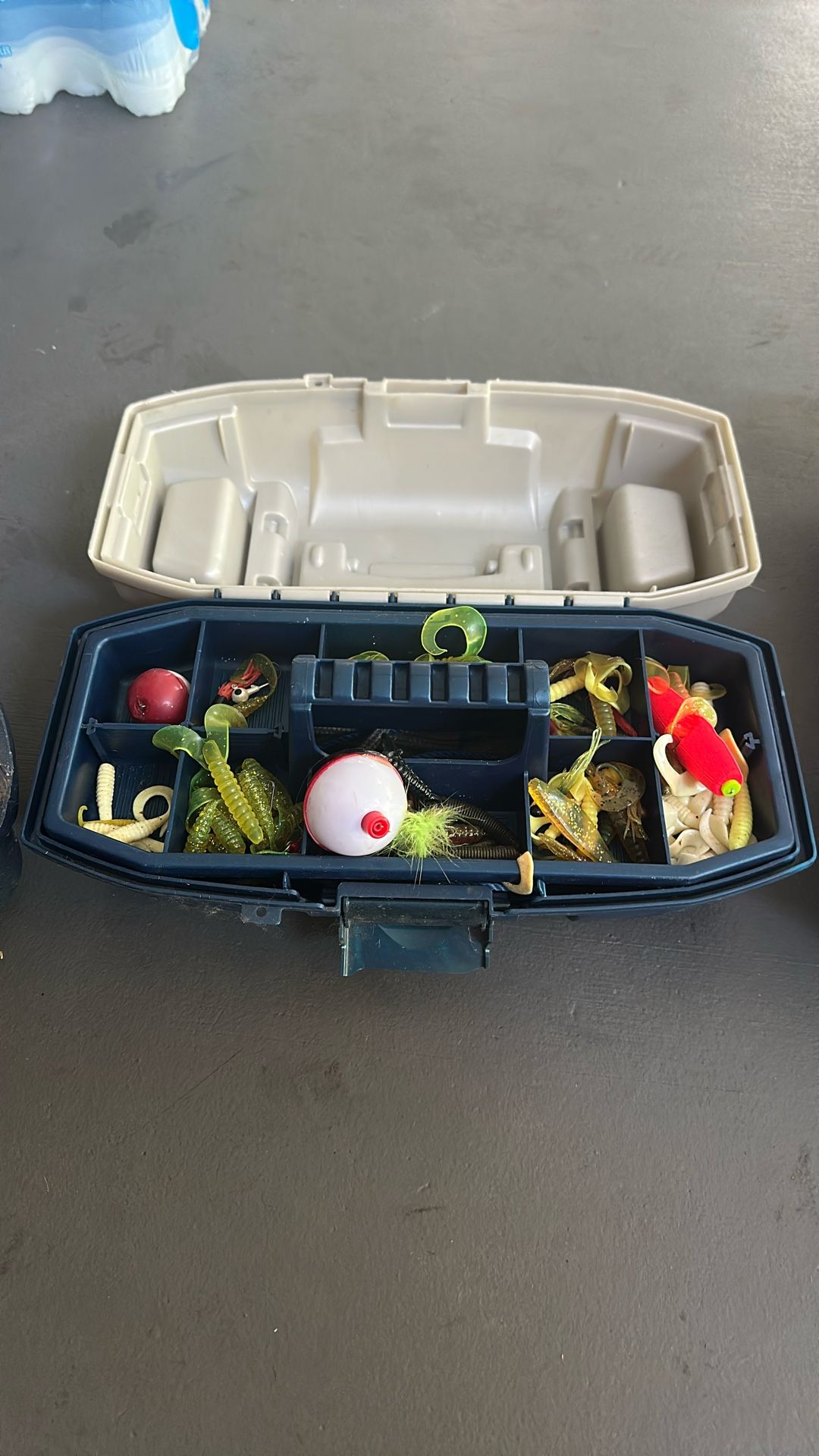 Fishing Box With Bait A Lot 3 Available