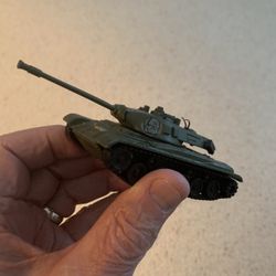 Vintage TOY PLAYART WALKER BULLDOG TANK made in Hong Kong