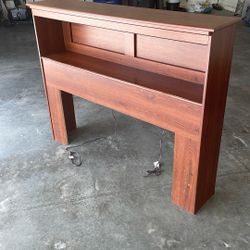 Full/Queen Shelf Headboard