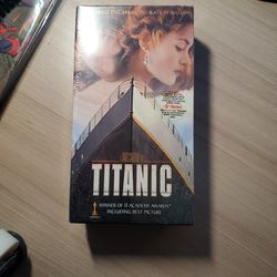 TITANIC VHS Movie