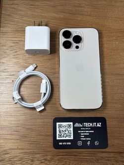 📱 iPhone 14 Pro | 128GB | Gold | Cricket Only | Hablo Español