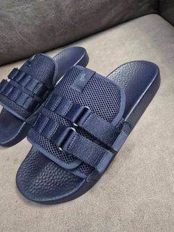 Polo Ralph Lauren Utility Slide Slip On Mesh Blue Open Toe Men's Size 9 US New