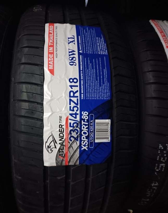4 New Tires 235/45/18 Atlander Tires