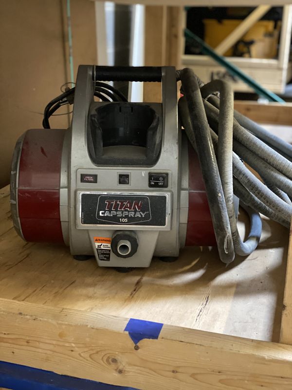 Titan Capspray 105 5 Stage HVLP Turbine Paint Sprayer (no gun) for Sale