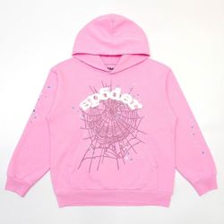 Pink Spider Hoodie 