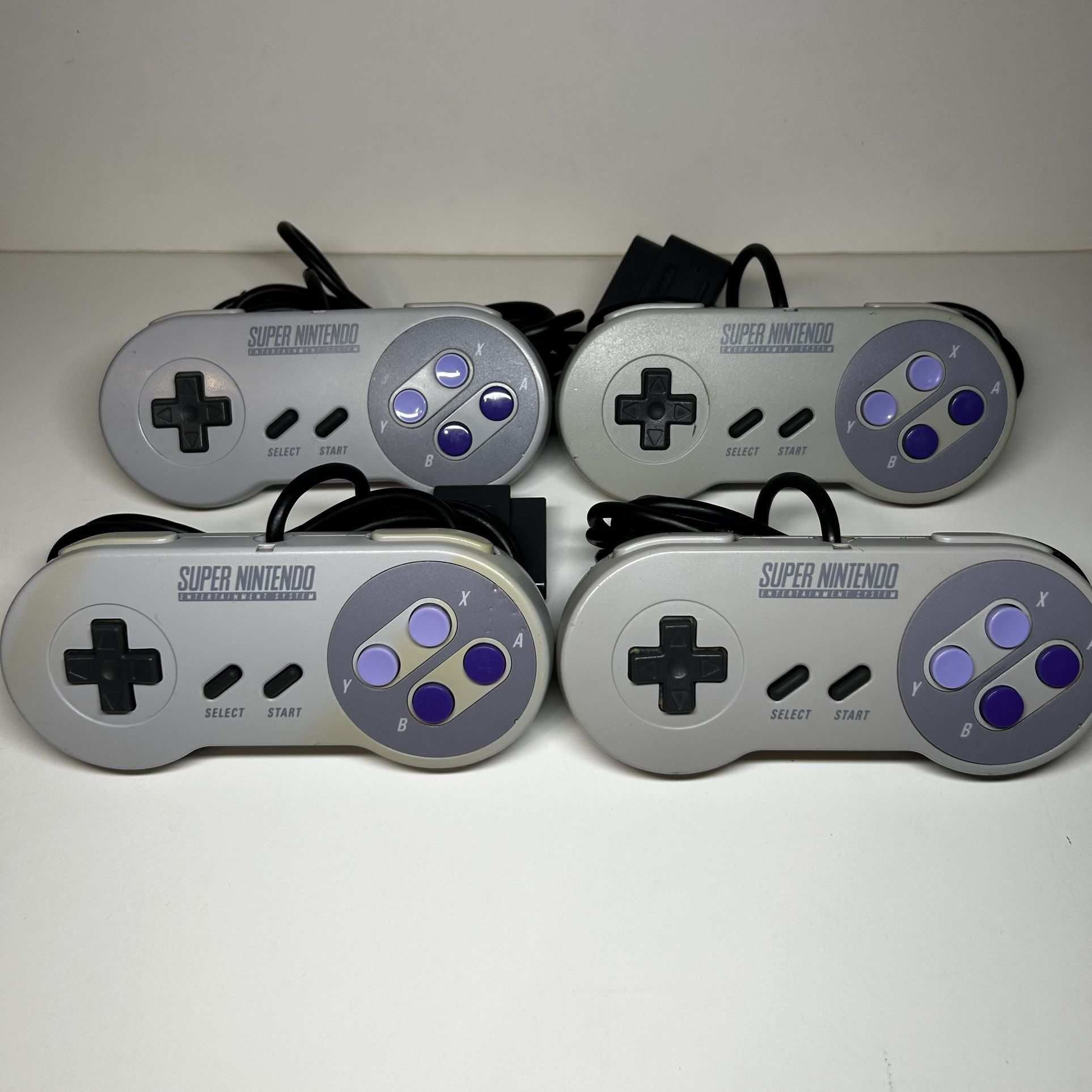 Super Nintendo Entertainment System SNES Grey Controller, TESTED ...