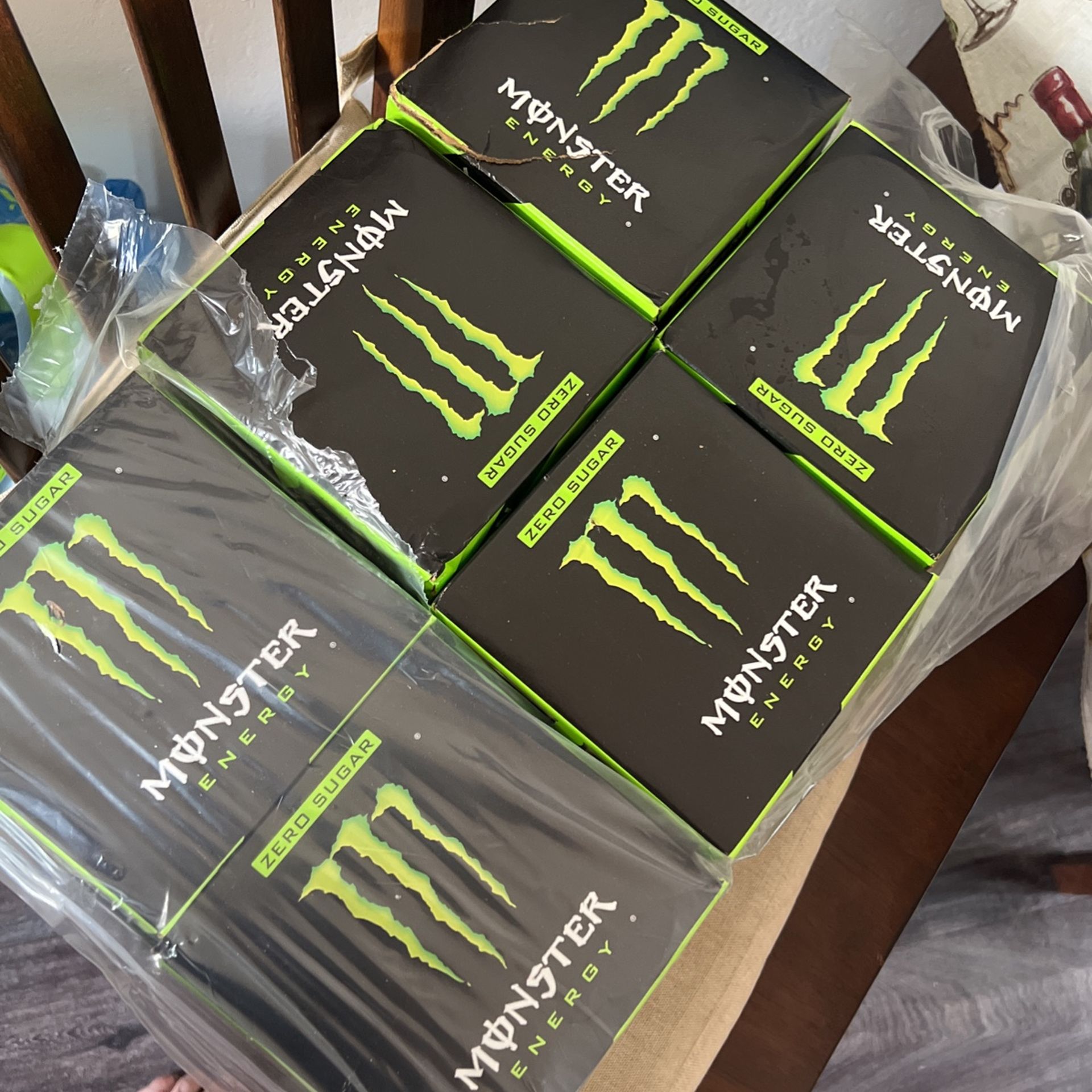 Monster energy drinks