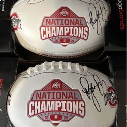 2024 National Championship Signed Football