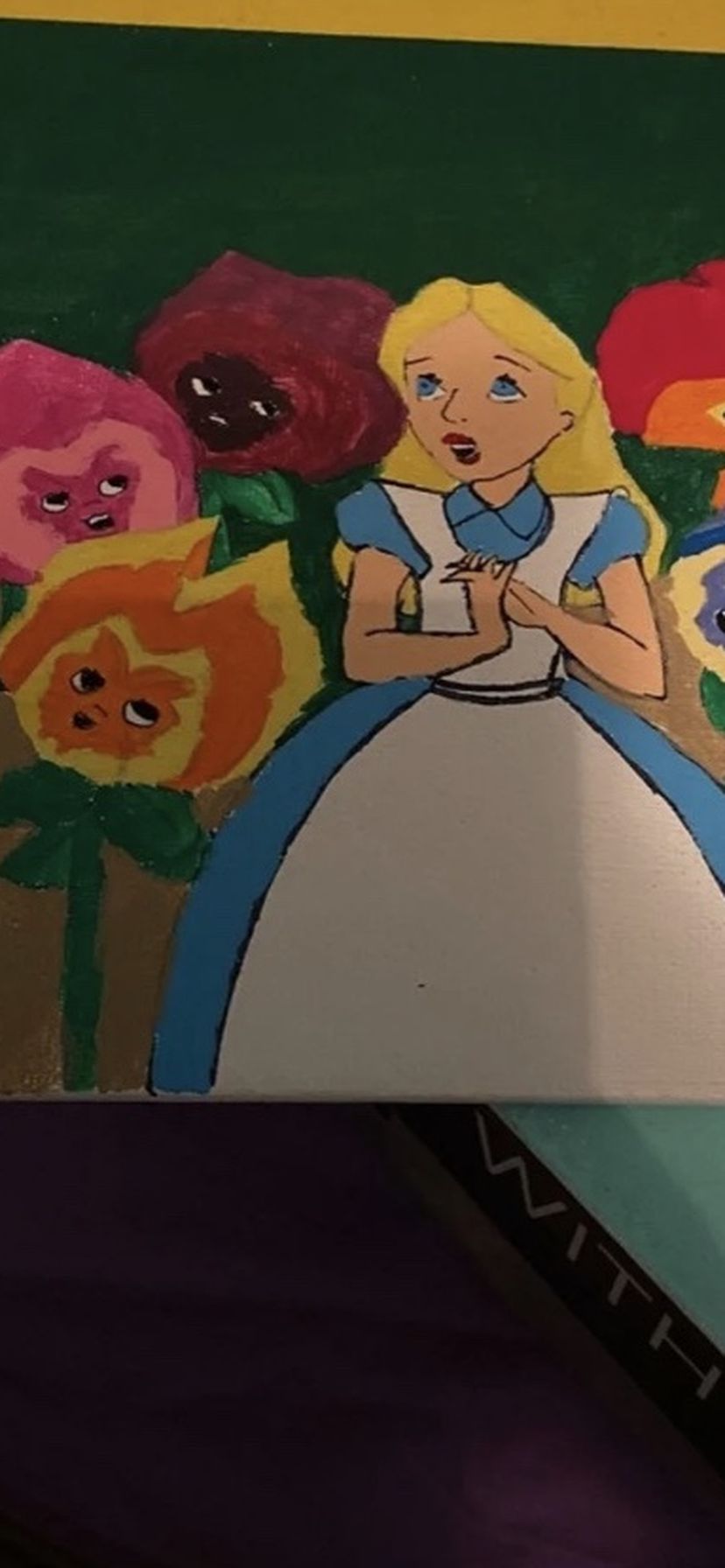 Alice In Wonderland Painting