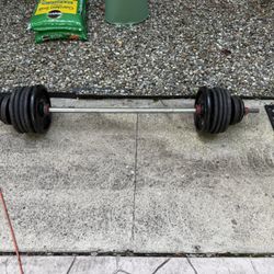 Barbell and Weights 
