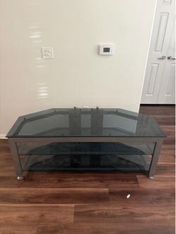 Glass Entertainment Center