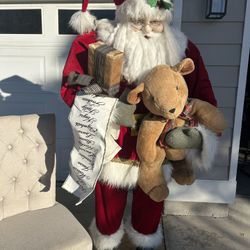 6ft Santa Clause Christmas Decoration