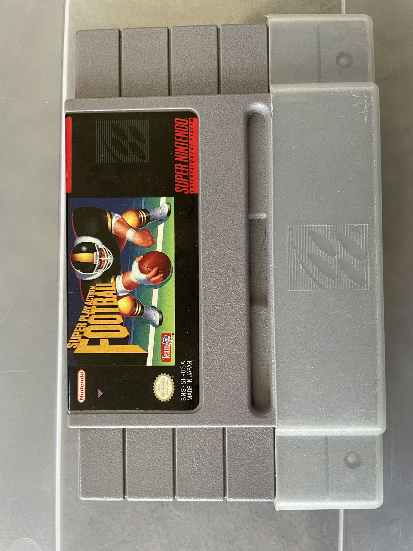 Super Play Action Football SNES