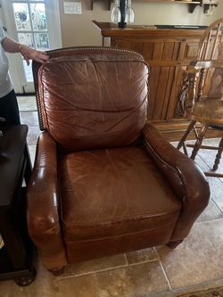 Real Leather Chair