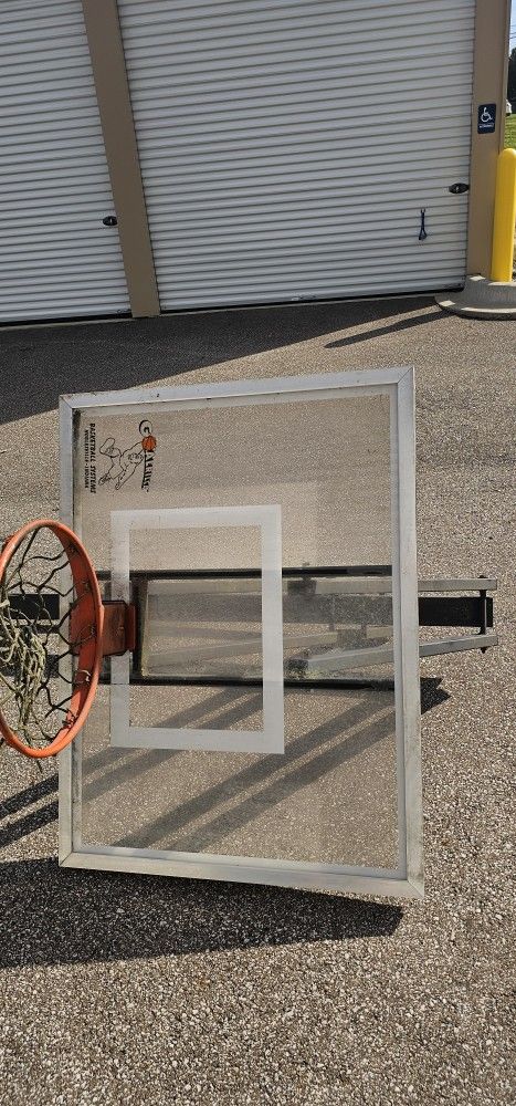 Commercial Grade Basketball Hoop.