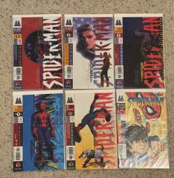 Spider-Man The Manga Comic Book Lot of 6