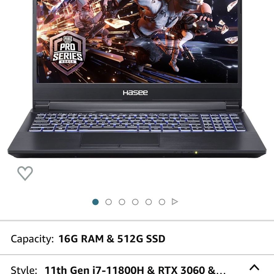 Hasse Gaming Laptop 3060