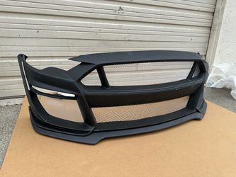 New 2018 - 2023 Ford Mustang VIS Racing GT500 Look Fiberglass Front Bumper