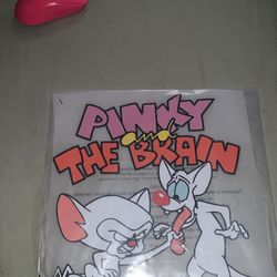 Pinky And The Brain Shirt/sweater Press Decal 