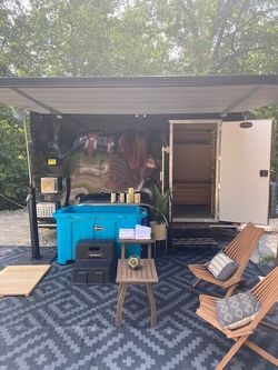 2023 Like New Custom Build Spartan Sauna in Utility Trailer 10 Person - Rochester, NY