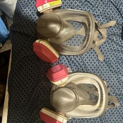 Gas mask two of them