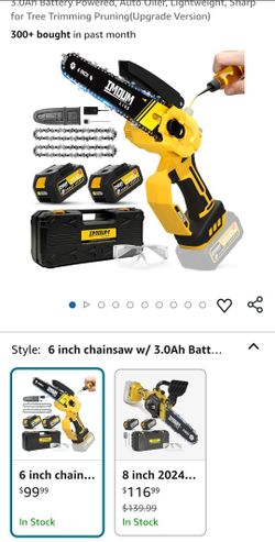 Mini Cordless Chainsaw