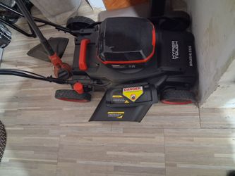 Hyper tough electric lawn mower