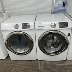 Samsung Washer And Electric Dryer