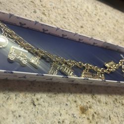 50th Anniversary Walt Disney World Charm Bracelet 