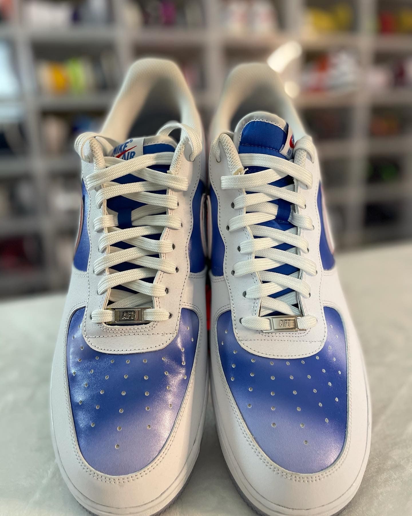 NEW* Nike Air Force “Pacific Blue” Size 14 - Main Image