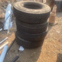 4 Tires W Rims 9.5/R16