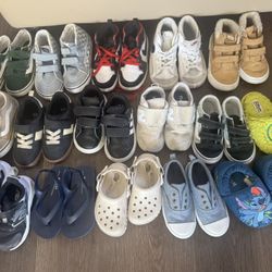 Boy Shoes- Lightly Used-Size 7c-9c