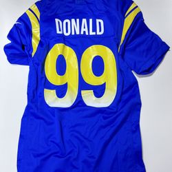 Los Angeles Rams A. Donald 99 nfl jersey LA Rams jersey one 2 size S original Price firm