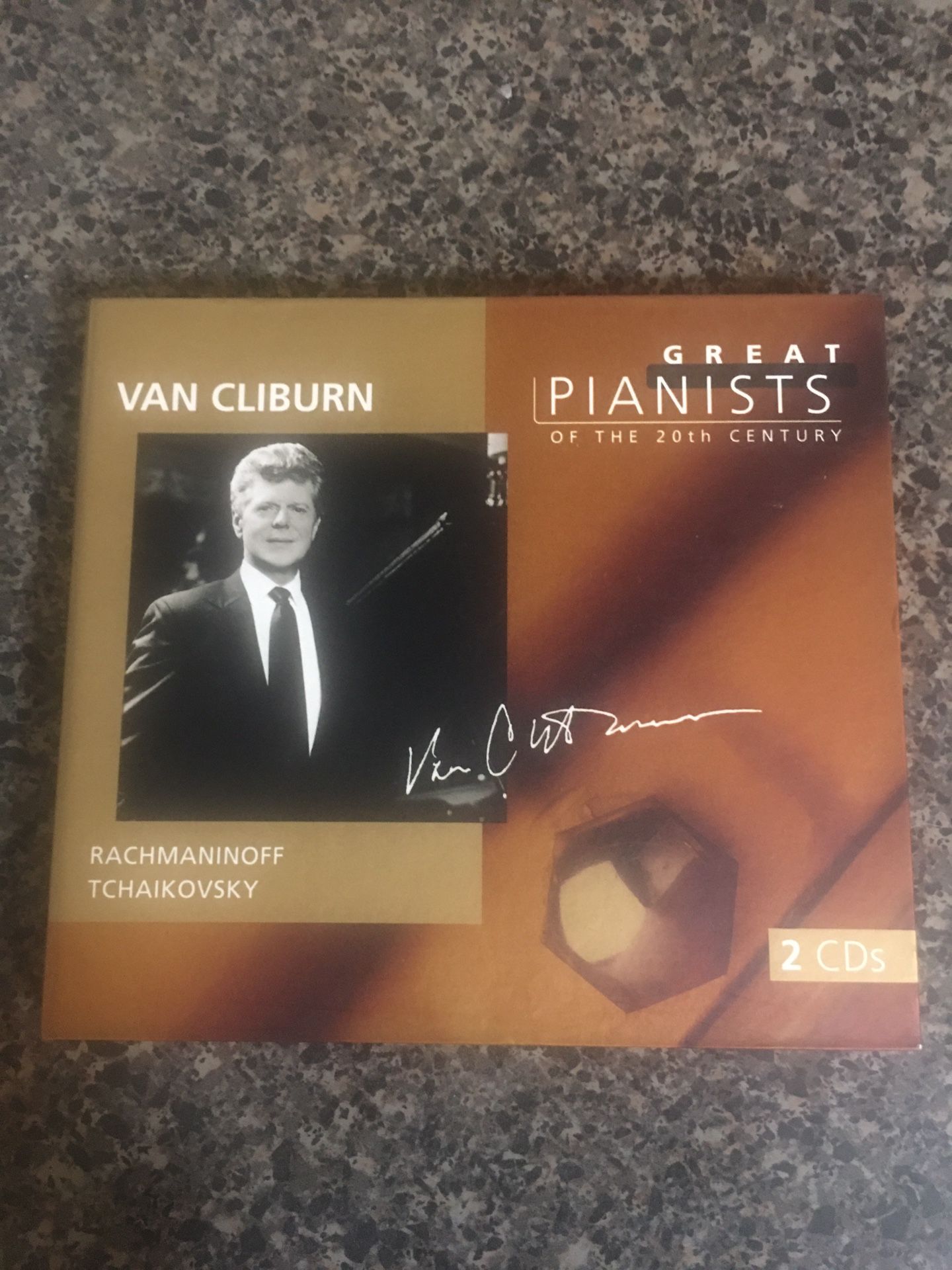 Van Cliburn Great Pianists Of The 20th Century Rachmaninoff Tchaikovsky