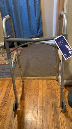 Drive steel folding walker