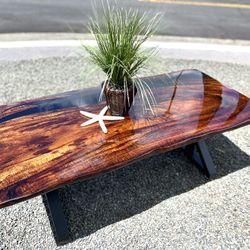 Hawaiian koa wood coffee table deals