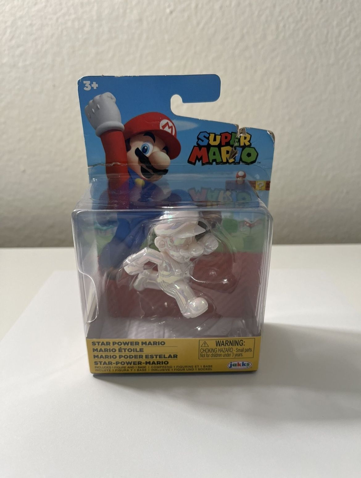 Super Mario Star Power Figure Toy Brand New